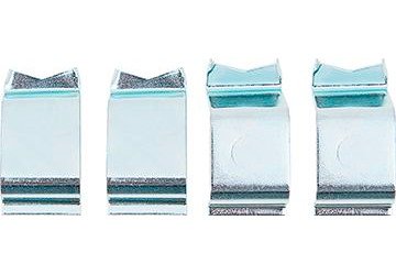 TF401083 1955-57 Bel Air, 150, 210 Station Wagon; Liftgate Glass Retainer Clip Set; 4 Piece Set