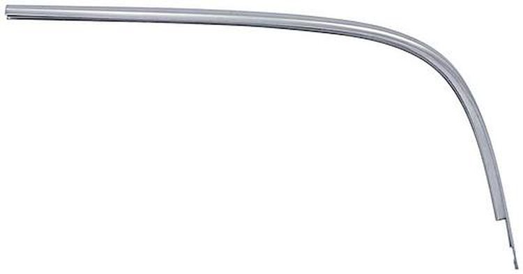 TF401224 Upper Windshield Molding for 1955-57 Chevy Bel Air, Sedan, 150, 210, 1957 Chevy Del Ray [Left/Driver Side]