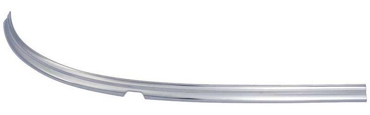 TF401229 Lower Windshield Molding 1957 Chevy; RH; Stainless Steel