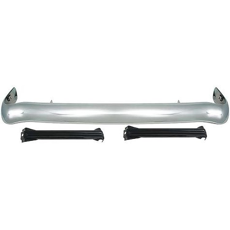 TF401233 1955 Bel Air, 150, 210, Rear Bumper, w/Mounting Brackets, Hardtop, Sedan, Convertible 1 Piece Smoothie