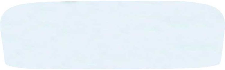 TF41017A Back Glass; 1955-57 Chevrolet; 2/4 Door Sedan/Club Coupe/Utility; Clear
