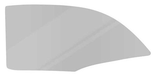 TF41027D Door Glass; 1956-57 Chevrolet 4 Door Hardtop Grey Custom Tint Rear