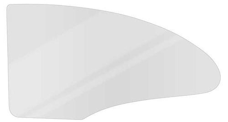 TF41030A Quarter Glass-1955-57 Chevrolet/Pontiac; 2 Door Hardtop; Clear