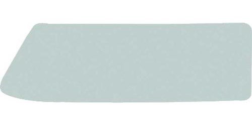 TF41040C Quarter Glass-1955-57 Chevrolet 150/210 2 Door Wagon Green Tint RH Curved
