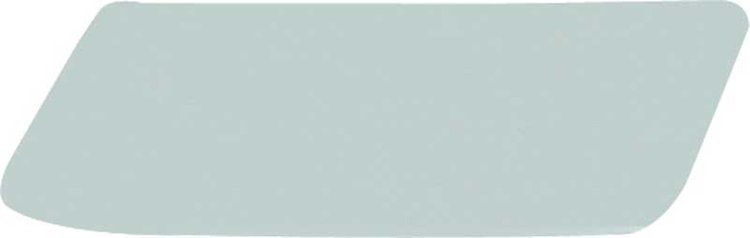 TF41042C Quarter Glass-1955-57 Chevrolet 4 Door Wagon Green Tint RH Curved