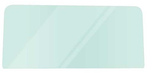 TF41044C Door Glass; 1955-57 Chevrolet 2 Door Sedan / Club Coupe 1-Piece Green Tint