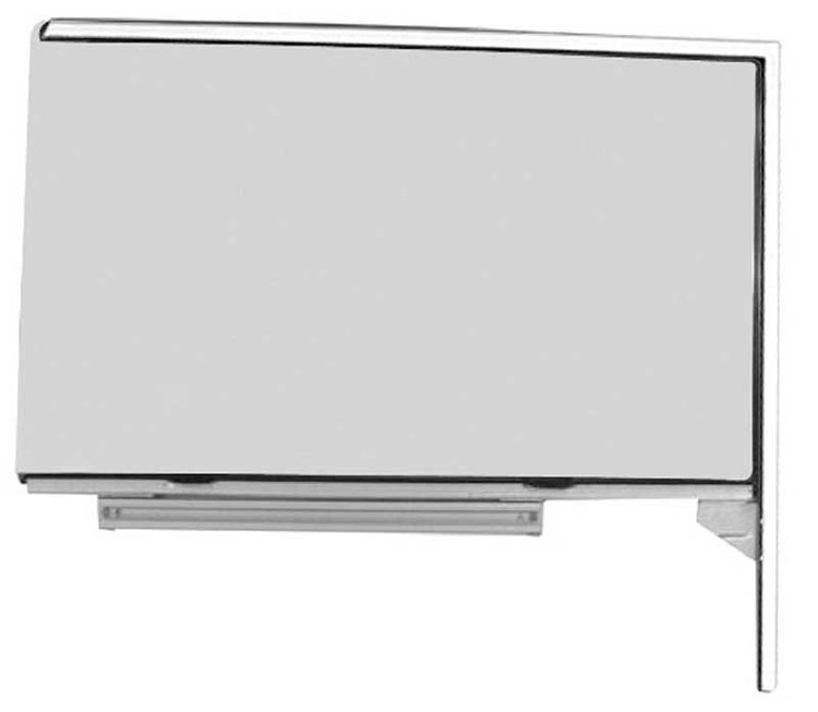 TF42210D Door Glass Assembly; 1955-57 2-Door Hardtop/Convertible RH Grey Custom Tint