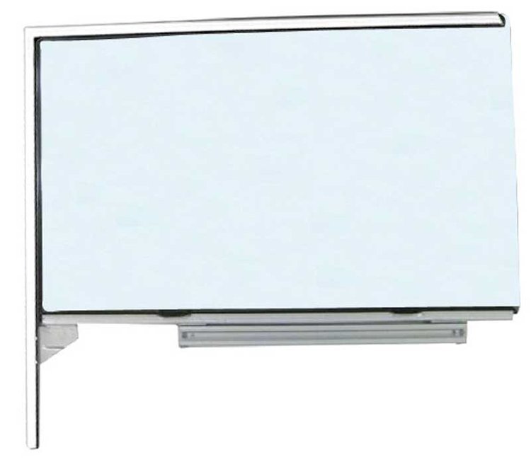 TF42211A Door Glass Assembly; 1955-57 2-Door Hardtop/Convertible LH Clear