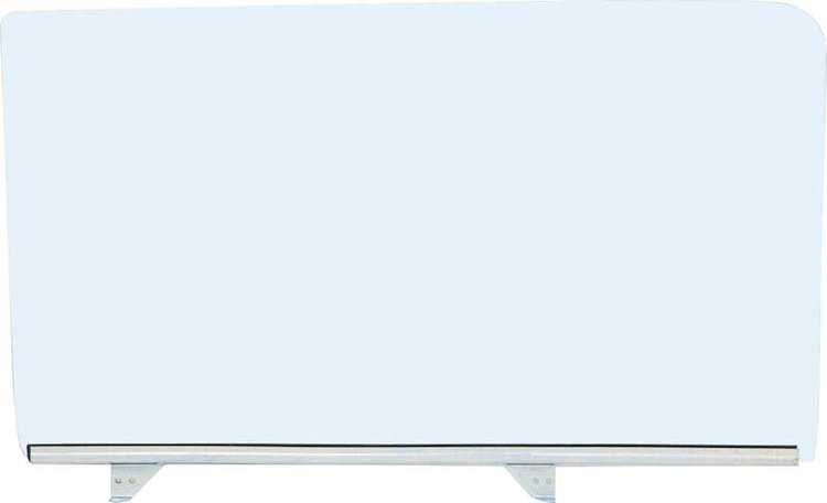 TF42214A Front Door Glass Assembly 1955-57 4-Door Sedan/Wagon RH Clear
