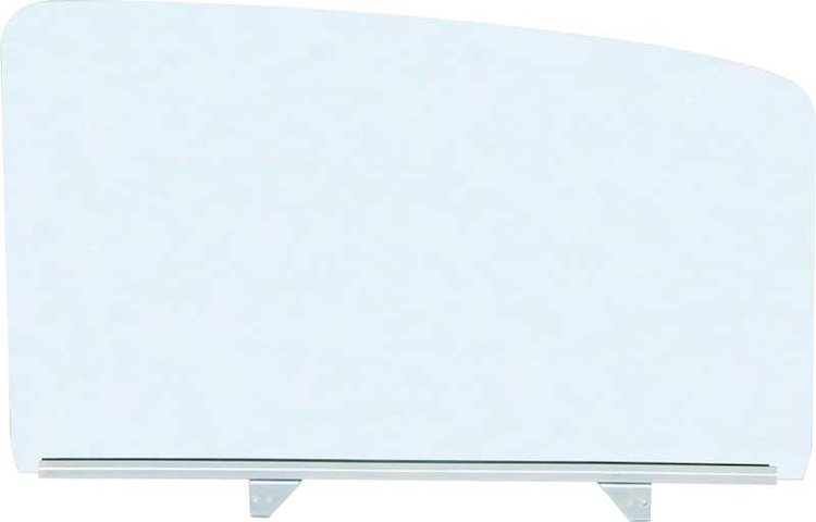 TF42220A Door Glass Assembly 1955-57 4-Door Sedan Clear RH Rear