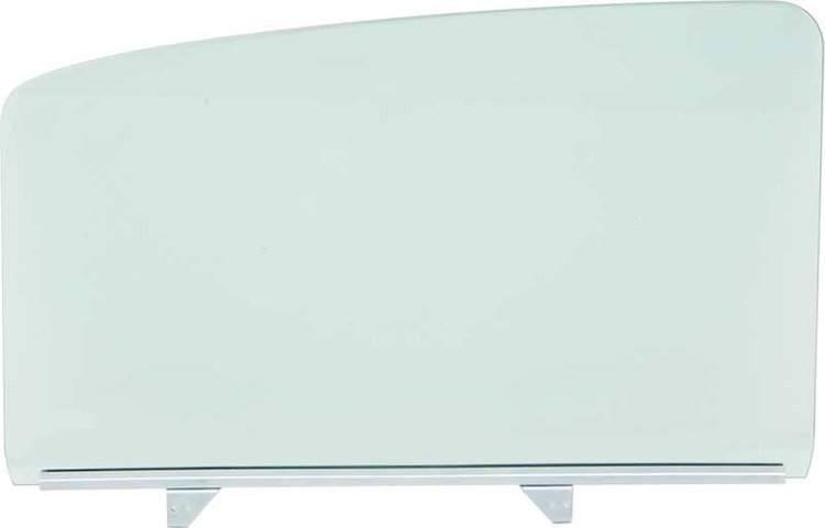 TF42221C Door Glass Assembly 1955-57 4-Door Sedan Green Tint LH Rear