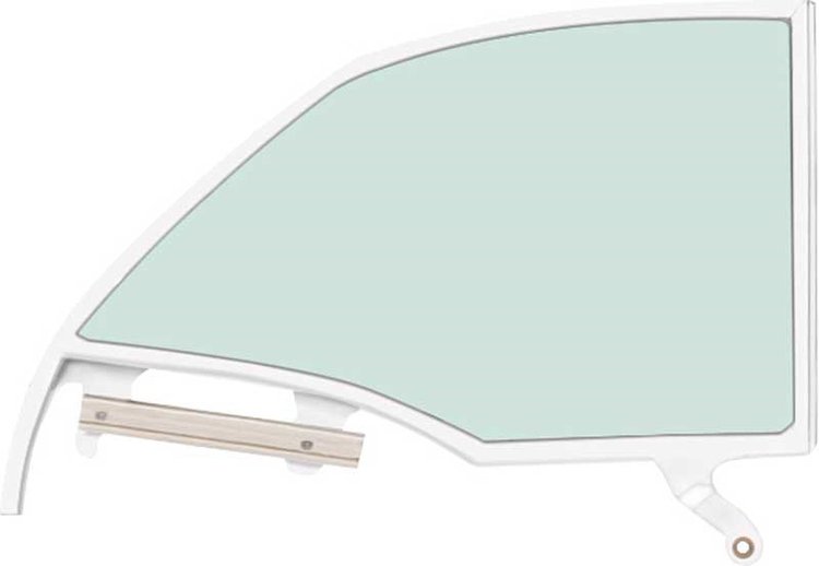 TF42232C Quarter Glass Assembly-1955-57 Chevrolet Convertible RH Green Tint