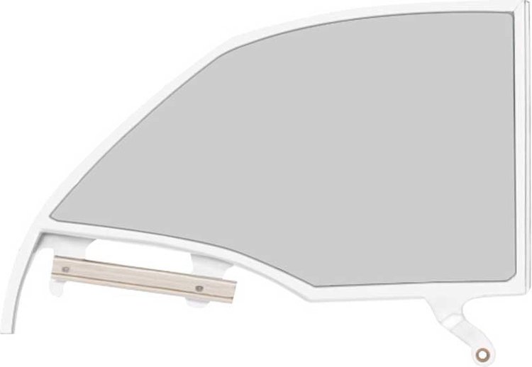 TF42232D Quarter Glass Assembly-1955-57 Chevrolet Convertible RH Grey Custom Tint