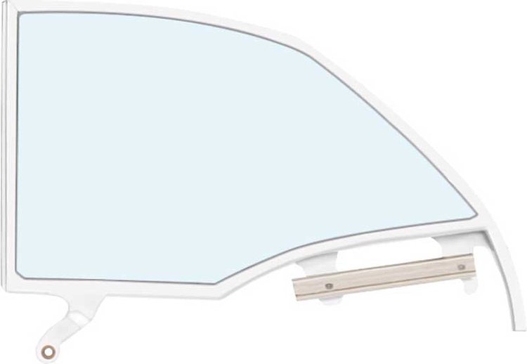 TF42233A Quarter Glass Assembly-1955-57 Chevrolet Convertible LH Clear
