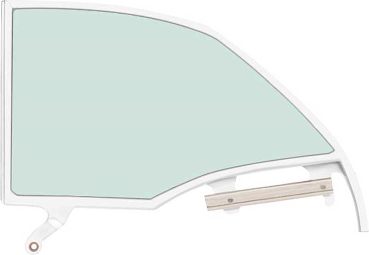 TF42233C Quarter Glass Assembly-1955-57 Chevrolet Convertible LH Green Tint