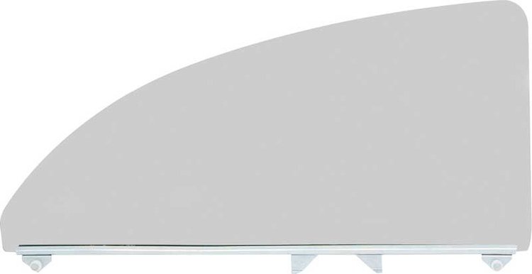 TF42234D Quarter Glass Assembly-1955-57 Chevrolet 2-Door Sedan/Club Coupe Grey Custom Tint RH