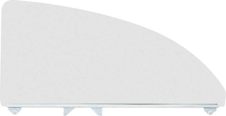 TF42235A Quarter Glass Assembly-1955-57 Chevrolet 2-Door Sedan/Club Coupe Clear LH