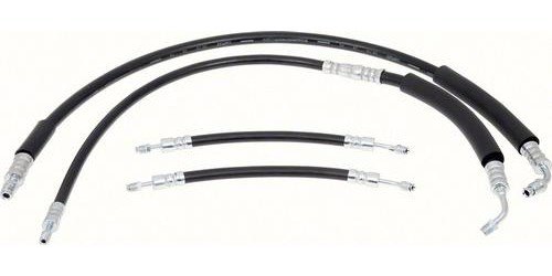 Power Steering Hose Set 1955-1957 Chevy Tri-Five V8 4-Pieces