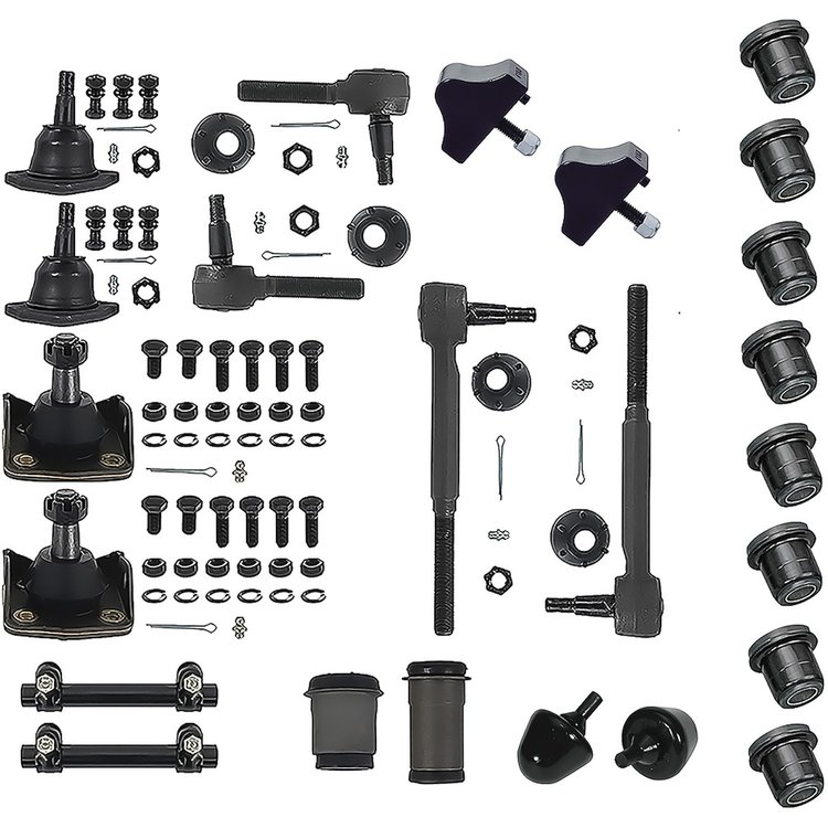 TF500023 1955-57 Chevrolet Complete Rubber Front End Rebuilt Set