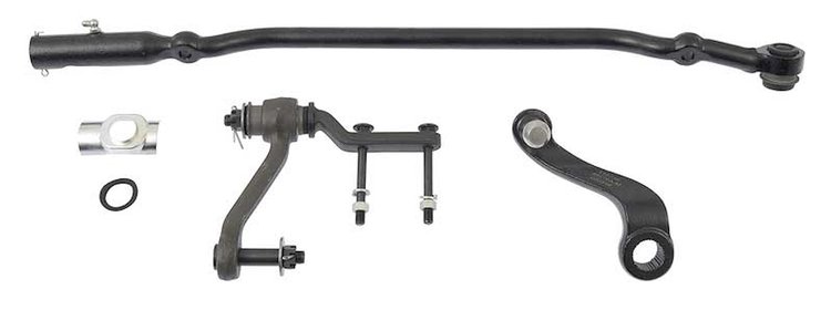 TF500081 Steering Linkage Set 1955-57 Chevrolet 150/210/Bel Air; Center Link, Pitman Arm, Idler Arm Set