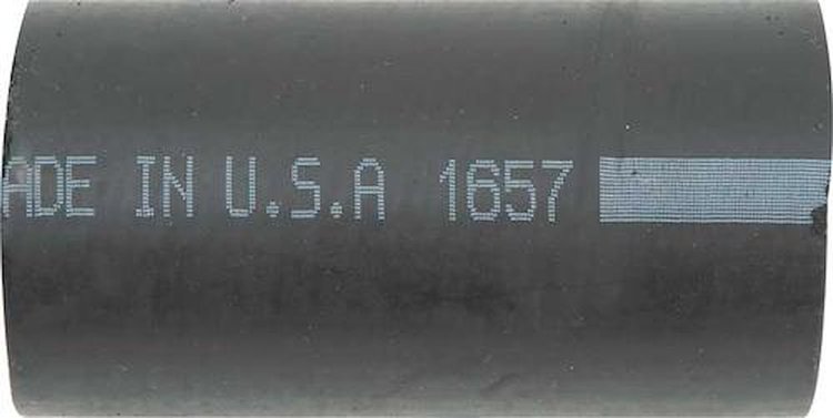 TF700038 1956-62 GM; Fuel Tank Filler Hose; 2 in. ID x 4-7/16 in. Length