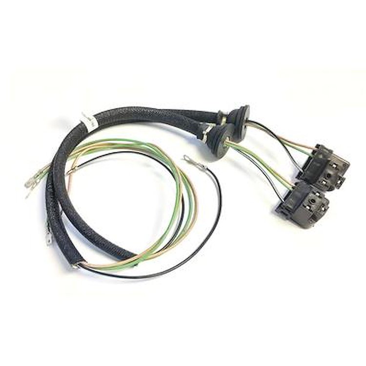 TF900350 1955-56 Chevy Bel Air/150/210/Nomad/1955-57 Chevy Pickup; Headlight Connection Harness; 2 Piece Set; RH & LH Headlights