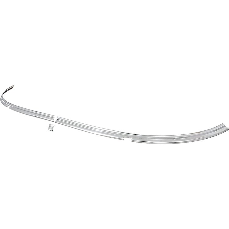 TF901056 1955-56 Chevrolet Bel Air, 210, Nomad, Lower Windshield Molding, w/Wiper Cut-outs, 3 Piece