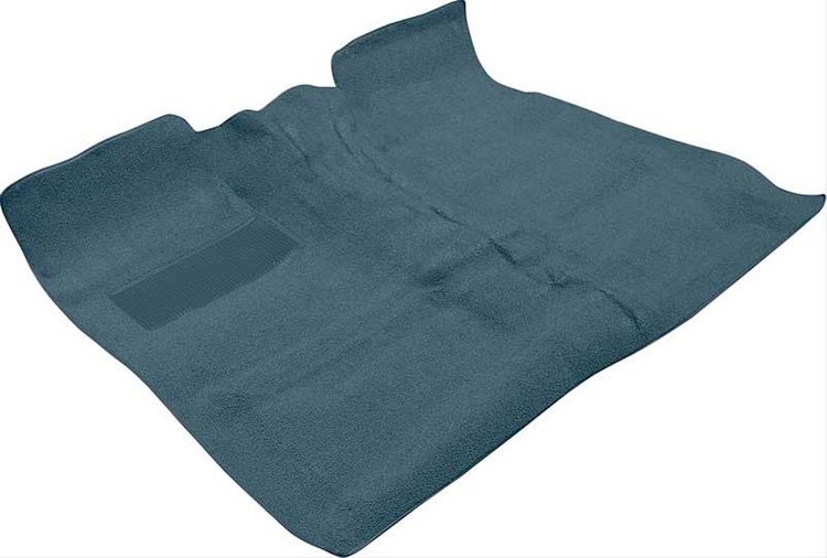TK12104B1 1960-66 Chevrolet Pickup 2WD/Low Hump;/Column Shift Bright Blue Molded Loop Carpet Set