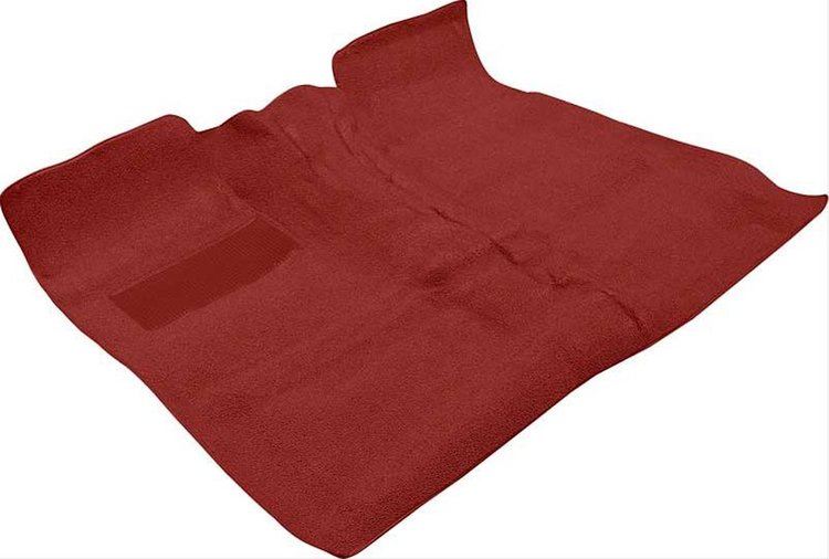 TK16102B4 1973-74 GM Standard Cab Pickup 4WD/Column Shift Red Molded Loop Carpet Set