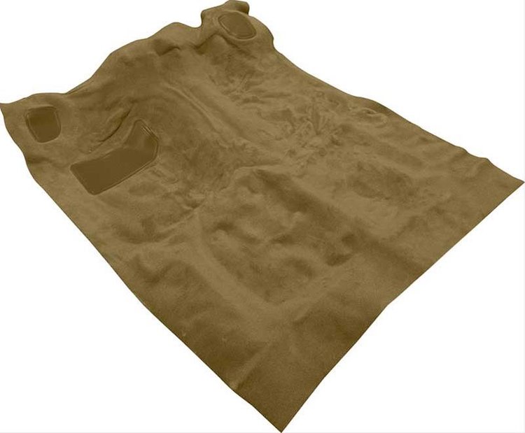 TK16137C5 1973-74 Chevy/GMC Standard Cab Pickup 4WD/4-Speed; Buckskin Molded Cutpile Carpet Set