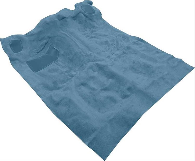 TK16203C4 1975-80 Chevy/GMC Standard Cab Pickup 4WD/Column Shift Blue Molded Cutpile Carpet Set