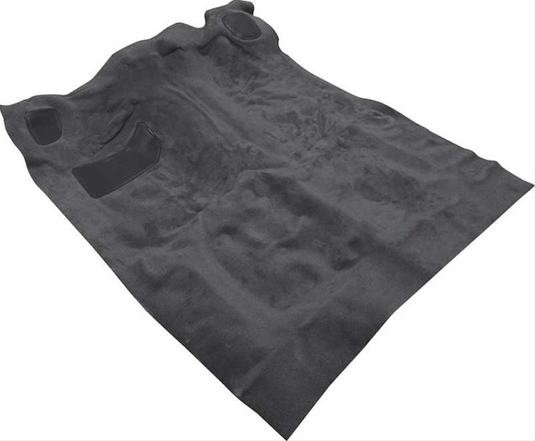 TK16257C5 1975-80 Chevy/GMC Standard Cab Pickup 4WD/4-Speed; Charcoal Molded Cutpile Carpet Set