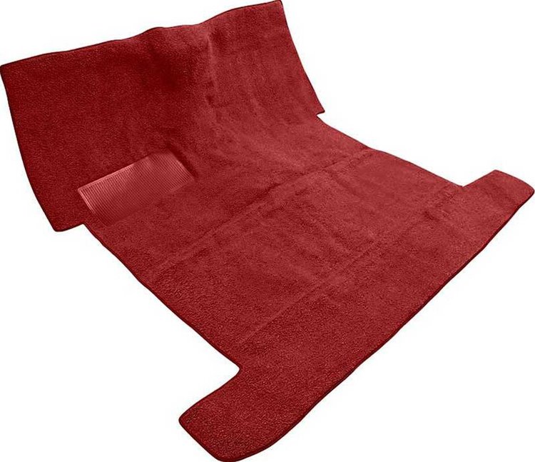 TK48402 1947-54 Pickup Red Cut & Sewn; Loop Carpet Set