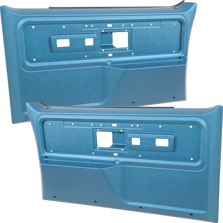 TL310708 Front Door Panel Set for 1977-1980 Chevy/GMC Trucks, Blazer, Jimmy, Suburban