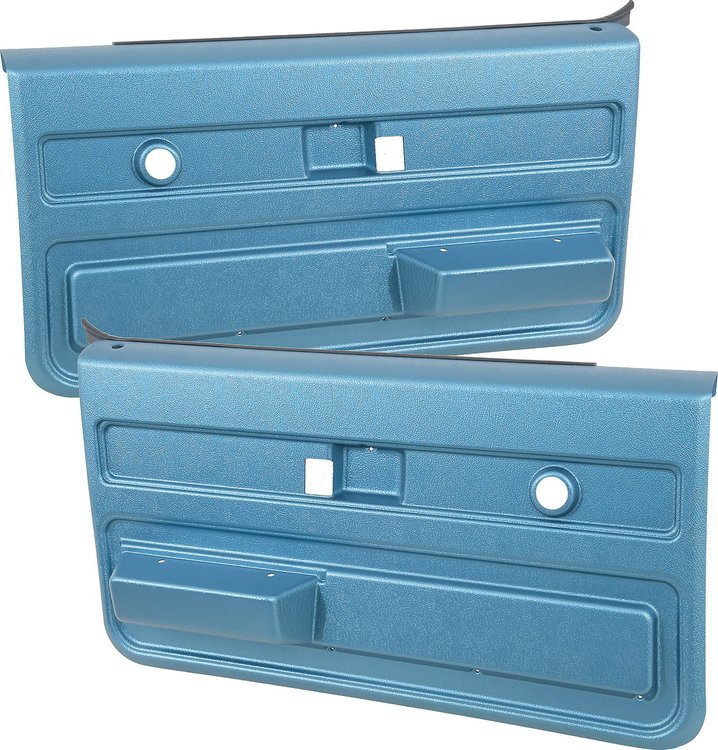 TL311508 Front Door Panel Set for 1973-1976 Chevy/GMC Trucks, Blazer, Jimmy, Suburban