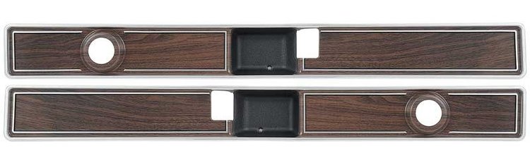 TL3116 Front Door Panel Woodgrain Trim 1973-76 Chevy, GMC Pickup, Blazer, Jimmy, Suburban