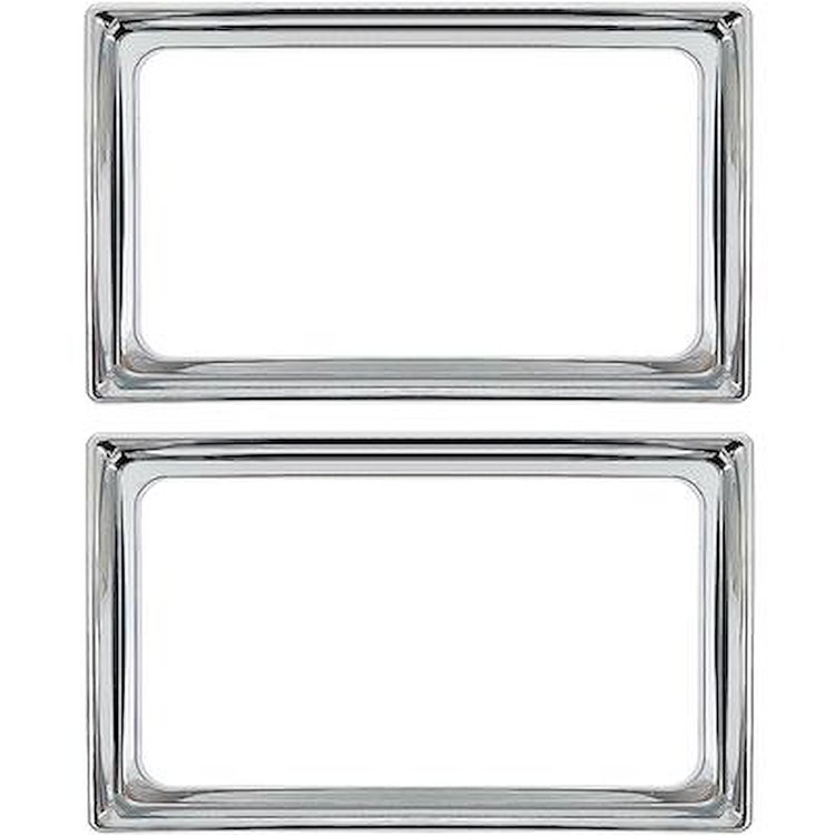 TL3160 Front Door Handle Cup Trim Set; 1977-80 Chevy, GMC Pickup, Blazer, Jimmy, Suburban; Pair