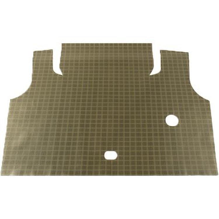 TM42 1971-77 Maverick, Comet; Vinyl Trunk Mat; Plaid Pattern Design