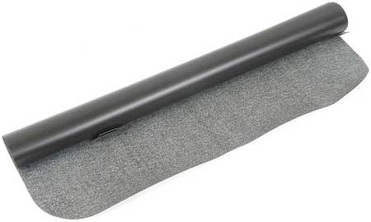 TM5083 1961 Impala/Full Size Hardtop Gray/Black Crowsfoot 3 Piece Vinyl Trunk Floor Mats