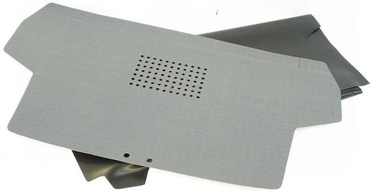 TM5171 1959 Impala, GM Waffle Pattern Trunk Floor Mat Set