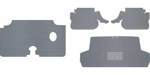 TM5173 1960 Impala, GM Waffle Pattern Trunk Floor Mat Set