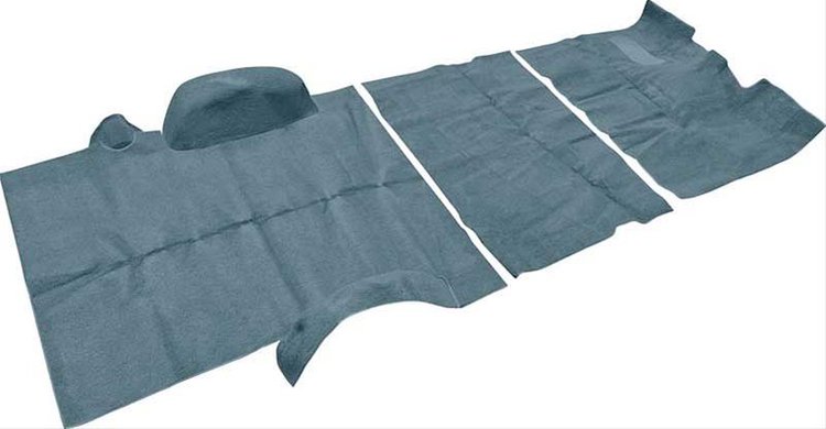 TN14184B1X 1967-72 Suburban Medium Blue Cargo Area; Loop Carpet;