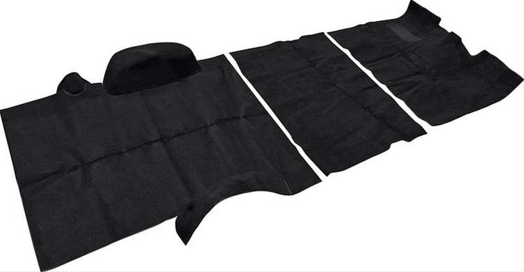 TN16201C4P 1975-80 Suburban 4WD; Black; Passenger Area Cutpile Carpet Set