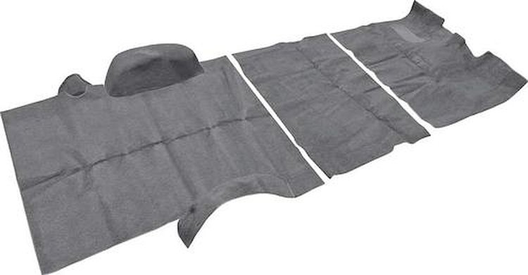 TN16247C3P 1975-80 Suburban 2 Wheel Drive with 4 Speed Dark Gray Passenger Area Cut Pile Carpet Set