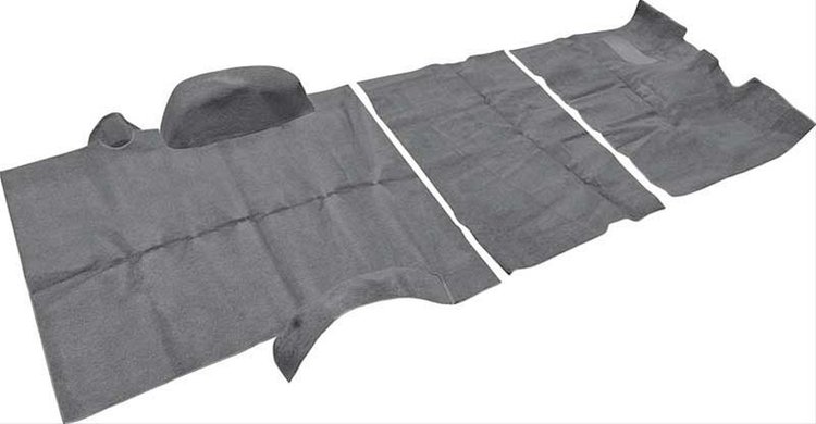 TN16247C4P 1975-80 Suburban 4WD Dark Gray; Passenger Area Cutpile Carpet Set
