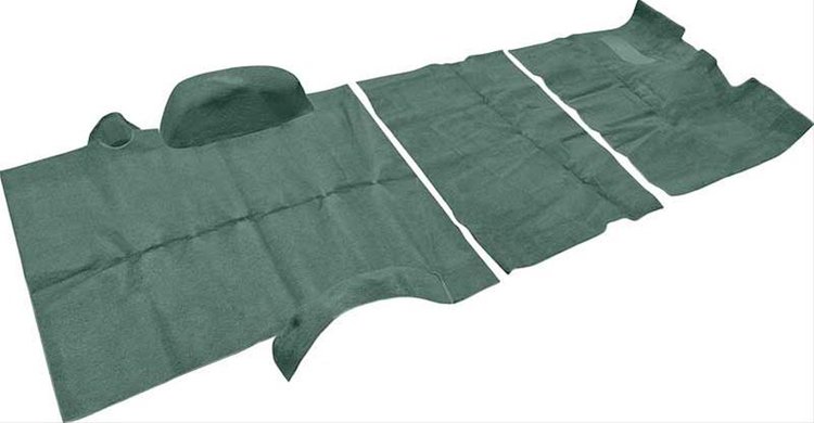 TN16250C1X 1980 Suburban 2 or 4WD Light Jade Green Cargo Area Cutpile Carpet;