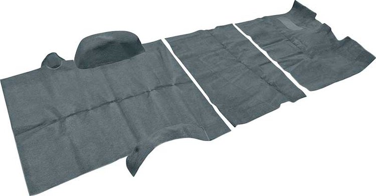 TN17173C4C 1981-91 Suburban 4 Wheel Drive Lake Blue Complete Cut Pile Carpet Set