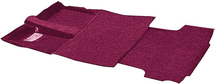 TN19115C1C 1992-99 Suburban Maroon; Complete Cutpile Carpet Set