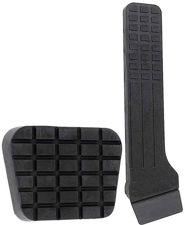 TPK6466 Brake And Accelerator Pedal Pad Kit for 1964-1966 Chevy/GMC Trucks, Suburban