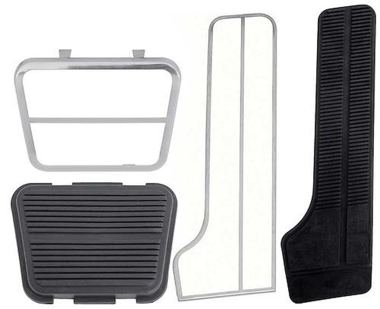 TPK9286 1967-68 Chevrolet/GMC Truck; Brake/Accelerator Pedal Kit; Deluxe; Automatic Transmission